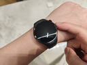 HUAWEI WATCH 5 42mm基礎款深錆色不銹鋼表殼幻月黑氟橡膠表帶首創(chuàng)X-TAP智感窗eSIM通信手表華為智能手表 曬單實拍圖