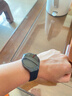 HUAWEI WATCH 5 42mm基礎款深錆色不銹鋼表殼幻月黑氟橡膠表帶首創(chuàng)X-TAP智感窗eSIM通信手表華為智能手表 曬單實拍圖