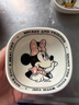 迪士尼正版可愛(ài)米奇陶瓷調料碟小食碟精致復古女生成人家用小吃碟 3.75英寸方碟復古奶油米妮 1個(gè) 曬單實(shí)拍圖