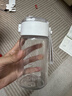 無(wú)印良品（MUJI）共聚酯 便攜水杯 高顏值塑料杯運動(dòng)水杯兒童水杯 透明 350ml 曬單實(shí)拍圖