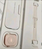 Apple/蘋(píng)果 Watch Series 10 智能手表GPS款42毫米玫瑰金色鋁金屬表殼淡桃粉色運動(dòng)型表帶M/L MX1V3CH/B 曬單實(shí)拍圖