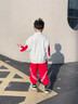魅樂(lè )凱兒童中國風(fēng)啦啦隊演出服中小學(xué)生國慶運動(dòng)會(huì )開(kāi)幕式班服幼兒園表演 外套+長(cháng)褲+發(fā)帶 130 （尺碼標準） 曬單實(shí)拍圖