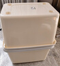 京東物流 家用收納箱高品質(zhì)防塵塑料玩具收納整理箱儲物箱 專(zhuān)享奶油色特大號收納箱帶輪 45*33*25cm 無(wú)規格 曬單實(shí)拍圖