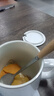 宅輕松 陶瓷馬克杯帶勺蓋送禮咖啡杯牛奶杯早餐杯辦公水杯子男女茶杯白 曬單實(shí)拍圖