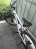 喜德盛山地自行車(chē)黑客350 X6鋁合金車(chē)架21速變速機械碟剎 白灰色 17寸 曬單實(shí)拍圖