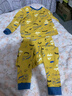 俞兆林（YUZHAOLIN）兒童睡衣男女童秋衣秋褲純棉內(nèi)衣套裝10A抑菌抗靜電  卡通小老虎 曬單實(shí)拍圖