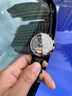 瑞士歐米茄手表男士全自動(dòng)機械表十大名牌鏤空時(shí)尚夜光防水男表 黑皮玫金黑面 曬單實(shí)拍圖