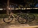 捷安特（GIANT）Escape 1成人男城市休閑通勤24速健身平把公路自行車(chē) 全消光灰藍 700CX485MM M建議170-180cm 曬單實(shí)拍圖