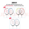 YONEX尤尼克斯羽毛球拍全碳素弓箭對拍套裝ARC5I附手膠拍包尼龍球 曬單實(shí)拍圖