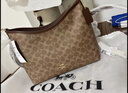 蔻馳（COACH）【官方授權店】奢侈品女包Laurel31流浪包手提單肩斜挎送女友禮物 CV975SVPWH 曬單實(shí)拍圖