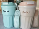 Debo德鉑保溫杯316不銹鋼咖啡杯大容量帶蓋保溫隨行杯 綠色 曬單實(shí)拍圖