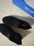鮟鱇 春秋老北京布鞋透氣媽媽鞋一腳蹬休閑女運動(dòng)鞋AK67807 黑色 38  曬單實(shí)拍圖