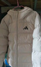 adidas 600蓬休閑保暖鴨絨連帽羽絨服男裝秋冬阿迪達斯官方輕運動(dòng) 礬土棕   XL 曬單實(shí)拍圖