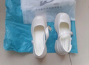回力白色瑪麗珍女鞋2026新款春季百搭小個(gè)子粗跟法式配裙子小皮鞋 米白色 37 曬單實(shí)拍圖
