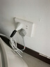 正泰（CHNT）開(kāi)關(guān)插座7M 家用86型五孔墻壁面板暗裝電源插座 電工推薦 優(yōu)雅白 七孔10A 曬單實(shí)拍圖