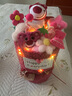 京東鮮花卡通公仔玩偶花束創(chuàng  )意生日禮物女生送女友閨蜜兒童老婆中秋節國慶 曬單實(shí)拍圖