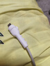 迪普爾第四代安卓數據線(xiàn)保護套硅膠防折斷防塵電線(xiàn)保護頭繞線(xiàn)器卡扣接頭保護套USB通用 白色 曬單實(shí)拍圖