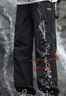 JEEP SPIRIT吉普休閑褲男士春秋季加絨沖鋒褲防水防風(fēng)百搭長(cháng)褲 黑色加絨 XL 曬單實(shí)拍圖