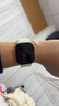 Apple/蘋(píng)果 Watch Series 10 智能手表GPS款42毫米玫瑰金色鋁金屬表殼淡桃粉色運動(dòng)型表帶M/L MX1V3CH/B 曬單實(shí)拍圖