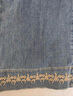 IEF/愛(ài)依服長(cháng)褲2025夏季深色港風(fēng)簡(jiǎn)約顯瘦百搭設計感女牛仔直筒褲 牛仔深藍 XS 曬單實(shí)拍圖