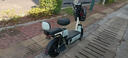 立馬【教師節禮物】電動(dòng)自行車(chē)小叮當70公里續航電動(dòng)車(chē)48V20Ah鉛酸電池通勤電瓶車(chē)LED透鏡大燈  青巖綠 曬單實(shí)拍圖