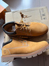 添柏嵐（Timberland）踢不爛男鞋大黃靴戶(hù)外防潑水防污偏大|A1P3L A1P3LW/小麥色 TB1 僅批次不同 43 曬單實(shí)拍圖