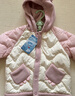 迷你巴拉【三防】男女童輕暖羽絨服寶寶親子可愛(ài)保暖羽絨外套 粉紅60033 【白鴨絨-1000+清潔度】 110 曬單實(shí)拍圖