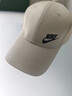 NBA VIBE-NIKE【顯臉小】男女帽子防曬情侶運動(dòng)帽遮陽(yáng)帽戶(hù)外棒球 耐克NK米色 耐克四季棉滌粘貼款可調節大小5 曬單實(shí)拍圖