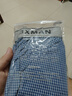 BXMAN夏季寬松男士?jī)?nèi)褲男平角褲純棉梭織阿羅褲睡褲 EW550015 XL 曬單實(shí)拍圖