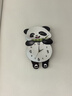 帝斕新款網(wǎng)紅熊貓掛鐘時(shí)尚創(chuàng  )意家用石英鐘掛墻免打孔掛表臥室靜音鐘表 ZZ中號腳搖擺30*42cm 曬單實(shí)拍圖