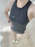 TOSWIM拓勝游泳衣女連體無(wú)袖三角專(zhuān)業(yè)競技訓練溫泉成人泳衣修身顯瘦泳裝 【英氣簡(jiǎn)約泳衣】 S 曬單實(shí)拍圖