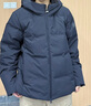 波司登（BOSIDENG）25年新款冬季羽絨服男女情侶短款90絨連帽保暖百搭外套B250245550 藏青釉5A81 L 170/92A 體重約120-130斤 曬單實(shí)拍圖
