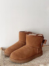UGG秋季新款女士時(shí)尚舒適保暖純色蝴蝶結休閑短靴雪地靴 1174494 CHE | 栗色 39 39碼及以下建議拍大一碼 曬單實(shí)拍圖