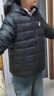 亞瑟士亞瑟士童裝25年冬季兒童柔軟舒適三防輕薄保暖羽絨服【高充絨量】 黑色 清潔度1000-鴨絨 160 充絨量98.5g 曬單實(shí)拍圖