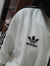 阿迪達斯 （adidas）三葉草女裝上衣 秋季新款運動(dòng)服KNIT TT 針織運動(dòng)寬松夾克外套 KC2649/漢玉白 S 曬單實(shí)拍圖