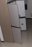 美的（Midea）餐邊柜427零嵌入式冰箱45cm超薄十字四開(kāi)門(mén)除菌三循環(huán)節能風(fēng)冷無(wú)霜家用超薄電冰箱國家補貼20% BCD-427WUSGPZM月光米 曬單實(shí)拍圖