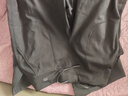 蕉內(nèi)【劉浩存同款】熱皮301+女士薄絨直筒休閑褲垂墜長褲秋冬新款秋裝 黑色 L 曬單實拍圖