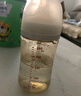 貝親（Pigeon）自然離乳 PPSU重力球吸管雙把手奶瓶 240mL  6月+ AA252 曬單實(shí)拍圖