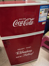 可口可樂(lè )（Coca-Cola）78升冰箱小冰箱一級能效雙開(kāi)門(mén)電冰箱租房家用客廳宿舍小型冰箱節能省電低噪運行 38L可樂(lè )紅【3天約1度電】一級能效 曬單實(shí)拍圖