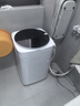 美的（Midea）迷你洗衣機 MB30VH36E 3KG嬰兒小型兒童內衣洗衣機 全自動(dòng)波輪 高溫煮洗 除菌除螨宿舍 以舊換新 曬單實(shí)拍圖