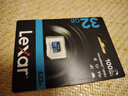 雷克沙（Lexar）tf卡 4K運動(dòng)相機大疆無(wú)人機內存卡gopro手機存儲卡MicroSD卡 32G 633x 讀100MB 寫(xiě)20MB TF卡 曬單實(shí)拍圖