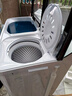 小天鷗洗衣機半自動(dòng)雙桶【家電補貼20%】家用波輪大容量10-20KG雙筒雙缸 12KG藍色【塑桶】塑料蓋板 雙缸 曬單實(shí)拍圖