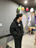 雪中飛潮牌加厚羽絨服男冬季新款男士短款潮流寬松連帽冬裝外套 曬單實(shí)拍圖