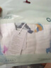 十月結晶嬰兒拍嗝巾防吐奶口水巾純棉新生寶寶圍嘴柔軟紗布墊肩巾 小熊嘟嘟 曬單實(shí)拍圖
