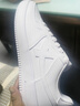 特步板鞋男女秋冬休閑鞋百搭低幫運動(dòng)鞋潮流滑板鞋舒適小白鞋 白色-男子 【新舊版隨機發(fā)貨】 42 曬單實(shí)拍圖