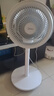 美的（Midea）【暴風(fēng)循環(huán)】空氣循環(huán)扇大風(fēng)量搖頭電風(fēng)扇家用臺(tái)式落地扇輕音臥室節(jié)能小風(fēng)扇柔風(fēng)輕羽扇 FGA24TQ 曬單實(shí)拍圖