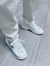 adidas「異爆」XENOBURST緩震回彈團隊款實戰(zhàn)籃球鞋男阿迪達斯 白色/金屬銀   42 曬單實拍圖