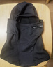 CAVALRY冬季保暖頭套摩托車(chē)抓絨帽電動(dòng)車(chē)自行車(chē)面罩防寒圍脖騎行裝備 灰 曬單實(shí)拍圖