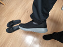 斯凱奇（Skechers）春秋男鞋懶人一腳蹬緩震健步鞋軟底網(wǎng)面休閑運動(dòng)鞋54626 曬單實(shí)拍圖