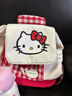 Hello Kitty女士小保溫杯迷你水杯新年禮物高顏值316內膽學(xué)生便攜雙飲吸管杯 H-hellokitty220ml（禮盒裝+KT包） 曬單實(shí)拍圖
